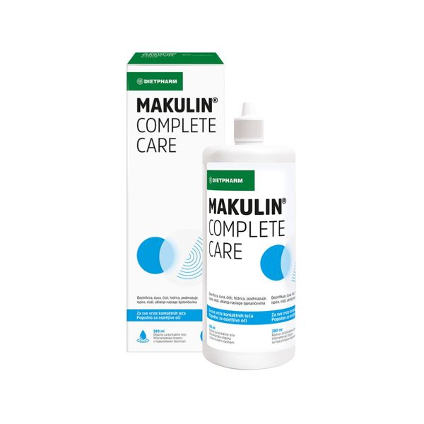 DIETPHARM Makulin Complete Care 380 ml, Otopina za kontaktne leće